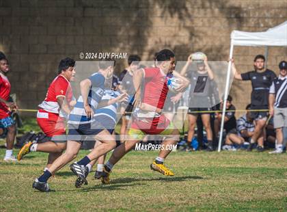 Thumbnail 3 in Orange Lutheran VS Loyola photogallery.