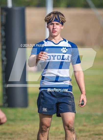 Thumbnail 2 in Orange Lutheran VS Loyola photogallery.