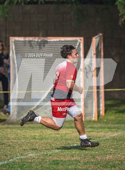 Thumbnail 3 in Orange Lutheran VS Loyola photogallery.