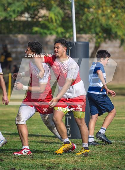 Thumbnail 3 in Orange Lutheran VS Loyola photogallery.