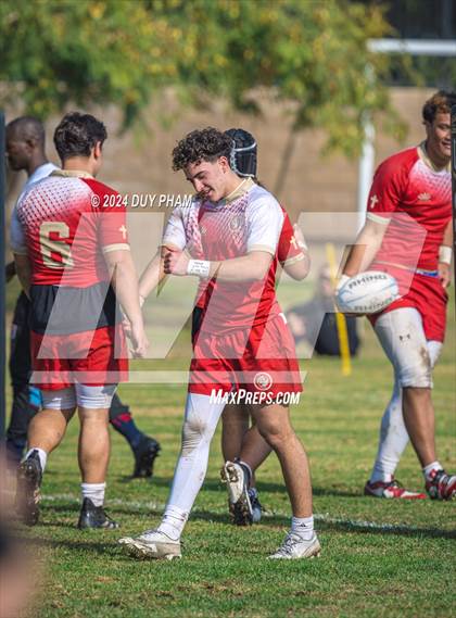 Thumbnail 3 in Orange Lutheran VS Loyola photogallery.