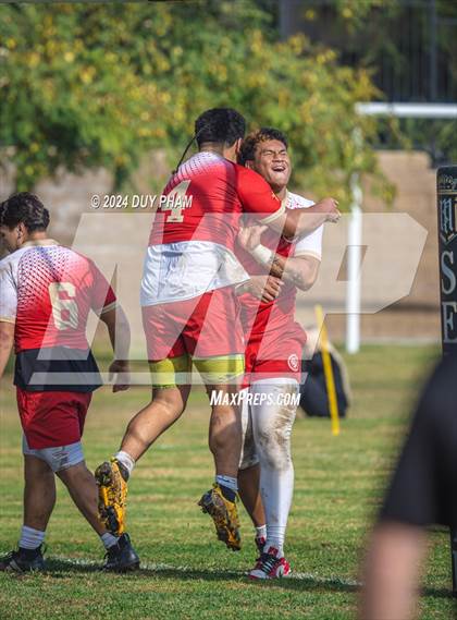 Thumbnail 1 in Orange Lutheran VS Loyola photogallery.