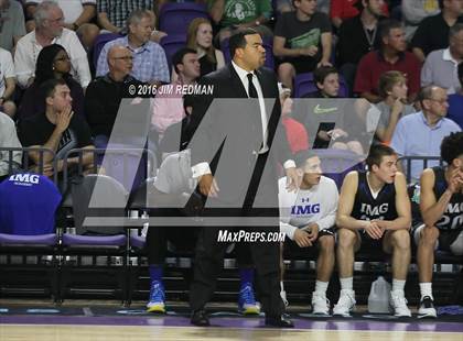 Thumbnail 3 in IMG Academy vs. Montverde Academy (City of Palms Classic) photogallery.