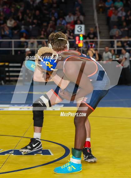 Thumbnail 3 in NYSPHSAA Wrestling Championships - Quarter Finals 101 lbs - 131 lbs photogallery.