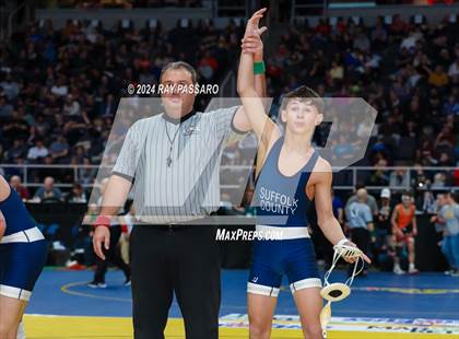 Thumbnail 1 in NYSPHSAA Wrestling Championships - Quarter Finals 101 lbs - 131 lbs photogallery.
