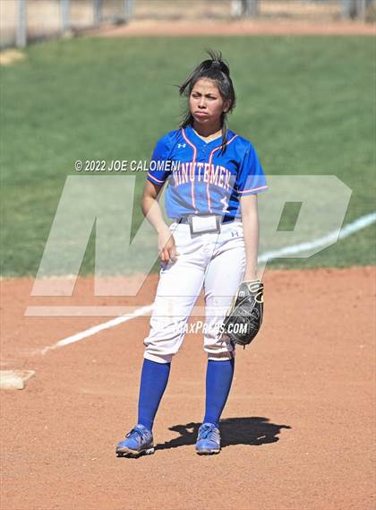 Thumbnail 1 in Uvalde vs San Antonio Memorial (Median Valley Softball Tournament) photogallery.