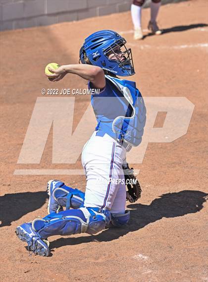 Thumbnail 3 in Uvalde vs San Antonio Memorial (Median Valley Softball Tournament) photogallery.