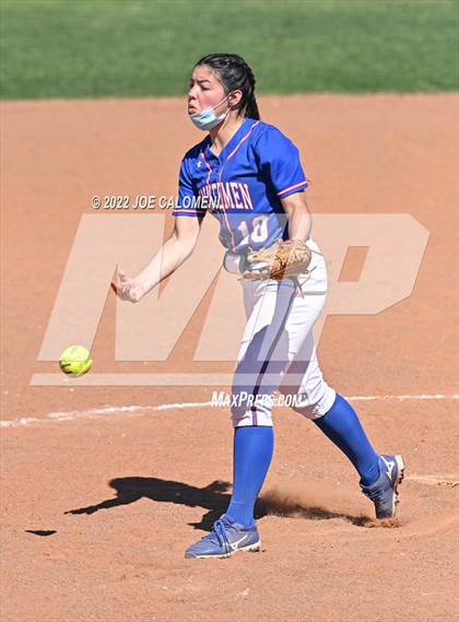 Thumbnail 1 in Uvalde vs San Antonio Memorial (Median Valley Softball Tournament) photogallery.