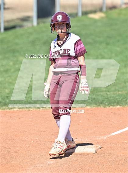 Thumbnail 3 in Uvalde vs San Antonio Memorial (Median Valley Softball Tournament) photogallery.