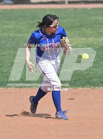 Thumbnail 2 in Uvalde vs San Antonio Memorial (Median Valley Softball Tournament) photogallery.
