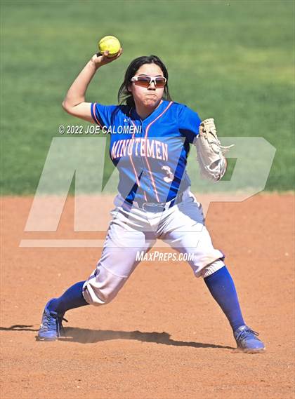 Thumbnail 2 in Uvalde vs San Antonio Memorial (Median Valley Softball Tournament) photogallery.