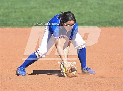 Thumbnail 2 in Uvalde vs San Antonio Memorial (Median Valley Softball Tournament) photogallery.