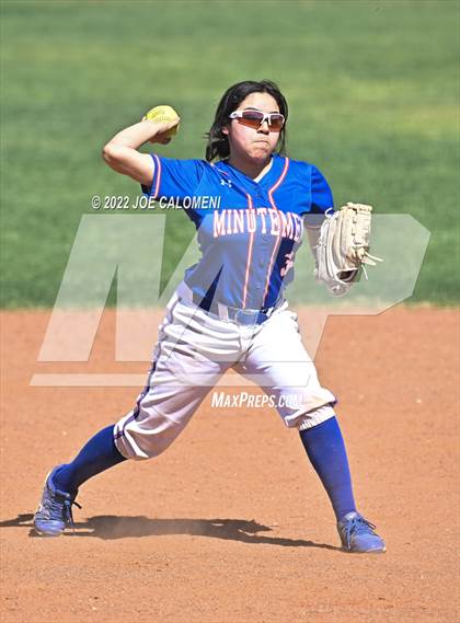 Thumbnail 3 in Uvalde vs San Antonio Memorial (Median Valley Softball Tournament) photogallery.