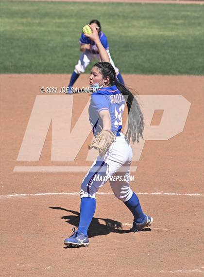 Thumbnail 1 in Uvalde vs San Antonio Memorial (Median Valley Softball Tournament) photogallery.
