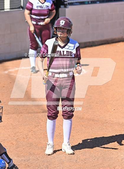 Thumbnail 2 in Uvalde vs San Antonio Memorial (Median Valley Softball Tournament) photogallery.