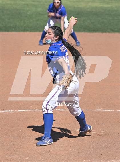 Thumbnail 2 in Uvalde vs San Antonio Memorial (Median Valley Softball Tournament) photogallery.
