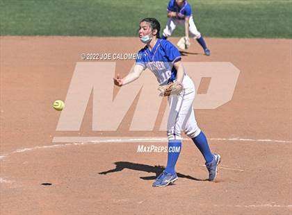 Thumbnail 3 in Uvalde vs San Antonio Memorial (Median Valley Softball Tournament) photogallery.