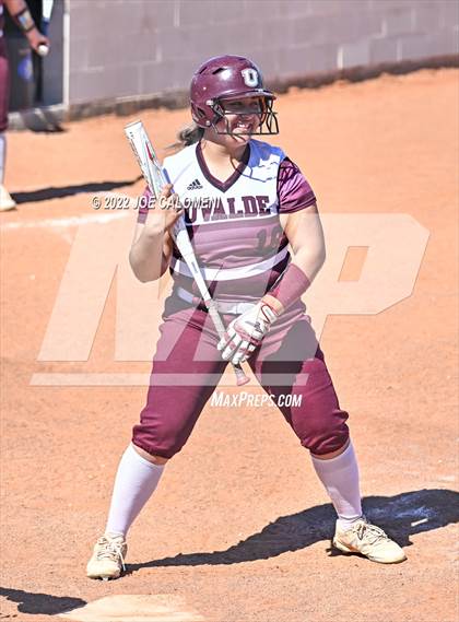 Thumbnail 1 in Uvalde vs San Antonio Memorial (Median Valley Softball Tournament) photogallery.