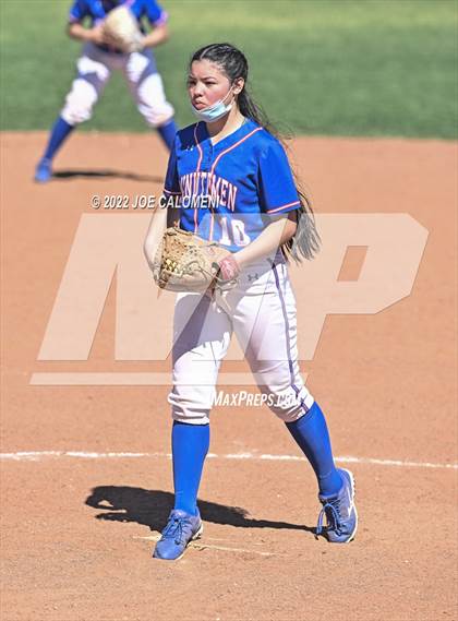 Thumbnail 2 in Uvalde vs San Antonio Memorial (Median Valley Softball Tournament) photogallery.