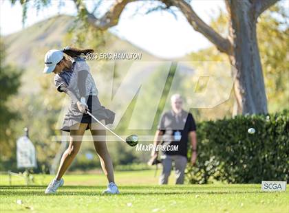 Thumbnail 1 in Girls Golf (CIF SS Regional Championship) photogallery.