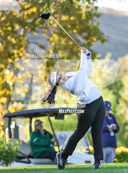 Thumbnail 2 in Girls Golf (CIF SS Regional Championship) photogallery.