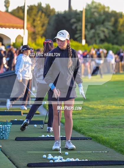 Thumbnail 2 in Girls Golf (CIF SS Regional Championship) photogallery.