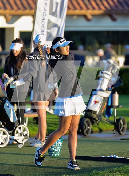 Thumbnail 3 in Girls Golf (CIF SS Regional Championship) photogallery.