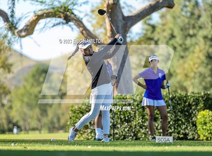 Thumbnail 3 in Girls Golf (CIF SS Regional Championship) photogallery.