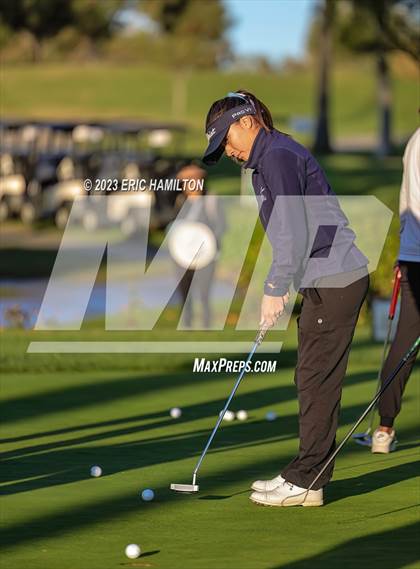 Thumbnail 3 in Girls Golf (CIF SS Regional Championship) photogallery.