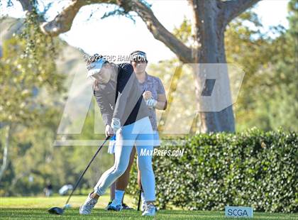 Thumbnail 2 in Girls Golf (CIF SS Regional Championship) photogallery.