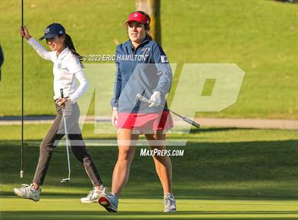 Thumbnail 3 in Girls Golf (CIF SS Regional Championship) photogallery.