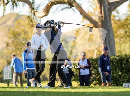 Thumbnail 3 in Girls Golf (CIF SS Regional Championship) photogallery.
