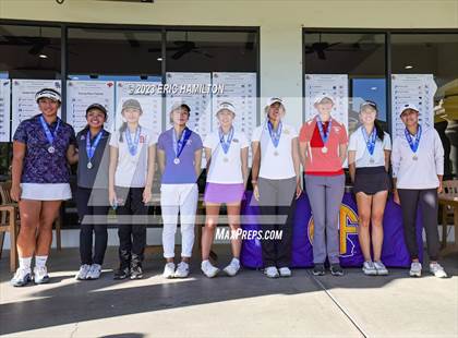 Thumbnail 1 in Girls Golf (CIF SS Regional Championship) photogallery.