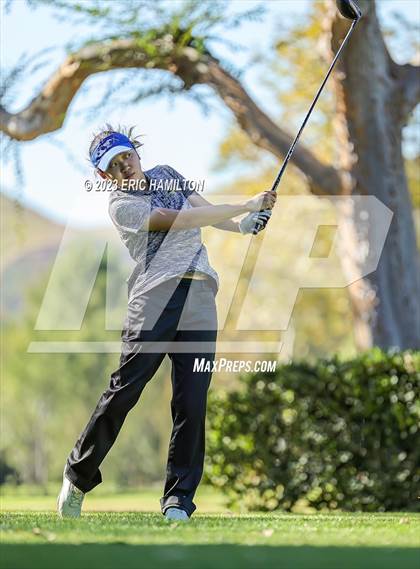 Thumbnail 3 in Girls Golf (CIF SS Regional Championship) photogallery.