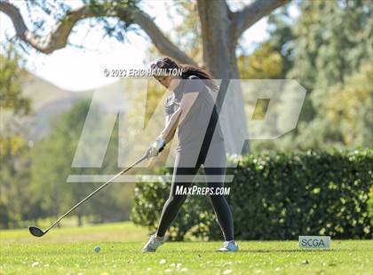 Thumbnail 3 in Girls Golf (CIF SS Regional Championship) photogallery.