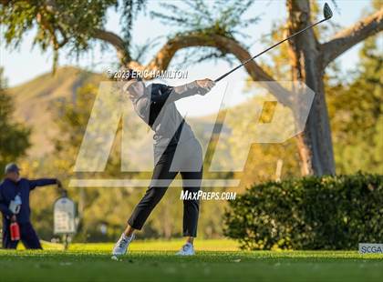 Thumbnail 2 in Girls Golf (CIF SS Regional Championship) photogallery.