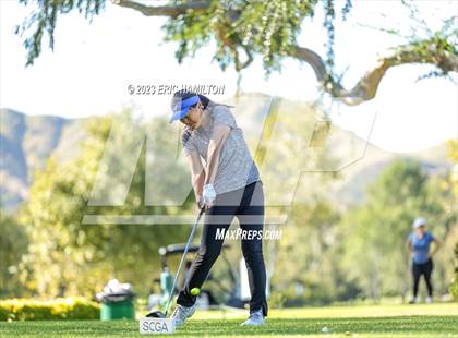 Thumbnail 3 in Girls Golf (CIF SS Regional Championship) photogallery.