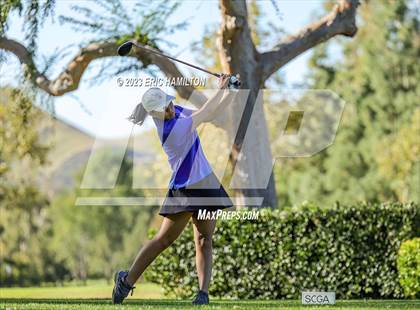 Thumbnail 1 in Girls Golf (CIF SS Regional Championship) photogallery.