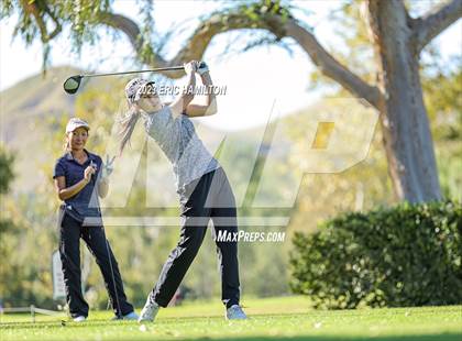 Thumbnail 2 in Girls Golf (CIF SS Regional Championship) photogallery.