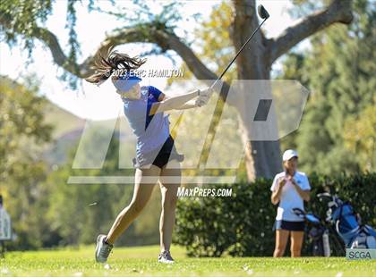 Thumbnail 3 in Girls Golf (CIF SS Regional Championship) photogallery.
