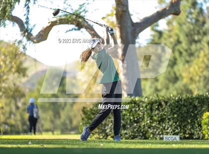 Thumbnail 3 in Girls Golf (CIF SS Regional Championship) photogallery.