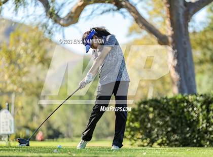 Thumbnail 2 in Girls Golf (CIF SS Regional Championship) photogallery.