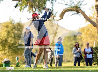Thumbnail 2 in Girls Golf (CIF SS Regional Championship) photogallery.