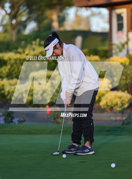 Thumbnail 2 in Girls Golf (CIF SS Regional Championship) photogallery.