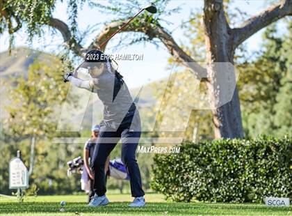 Thumbnail 2 in Girls Golf (CIF SS Regional Championship) photogallery.