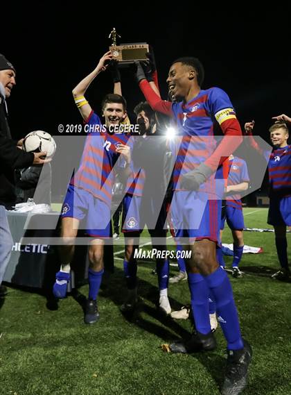 Thumbnail 2 in McQuaid Jesuit @ Fairport (Section 5 Class AA Final) photogallery.