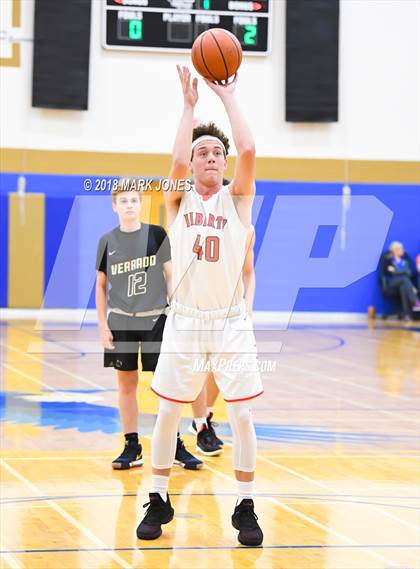 Thumbnail 3 in Verrado vs. Liberty (Sunnyslope Hoopsgiving Tournament) photogallery.