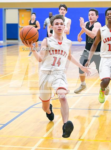 Thumbnail 3 in Verrado vs. Liberty (Sunnyslope Hoopsgiving Tournament) photogallery.