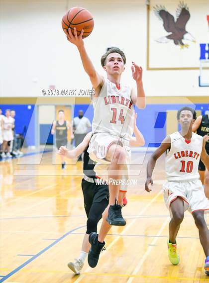 Thumbnail 3 in Verrado vs. Liberty (Sunnyslope Hoopsgiving Tournament) photogallery.
