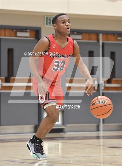 Thumbnail 1 in Crossroads vs. San Leandro (Rancho Mirage Holiday Invitational) photogallery.